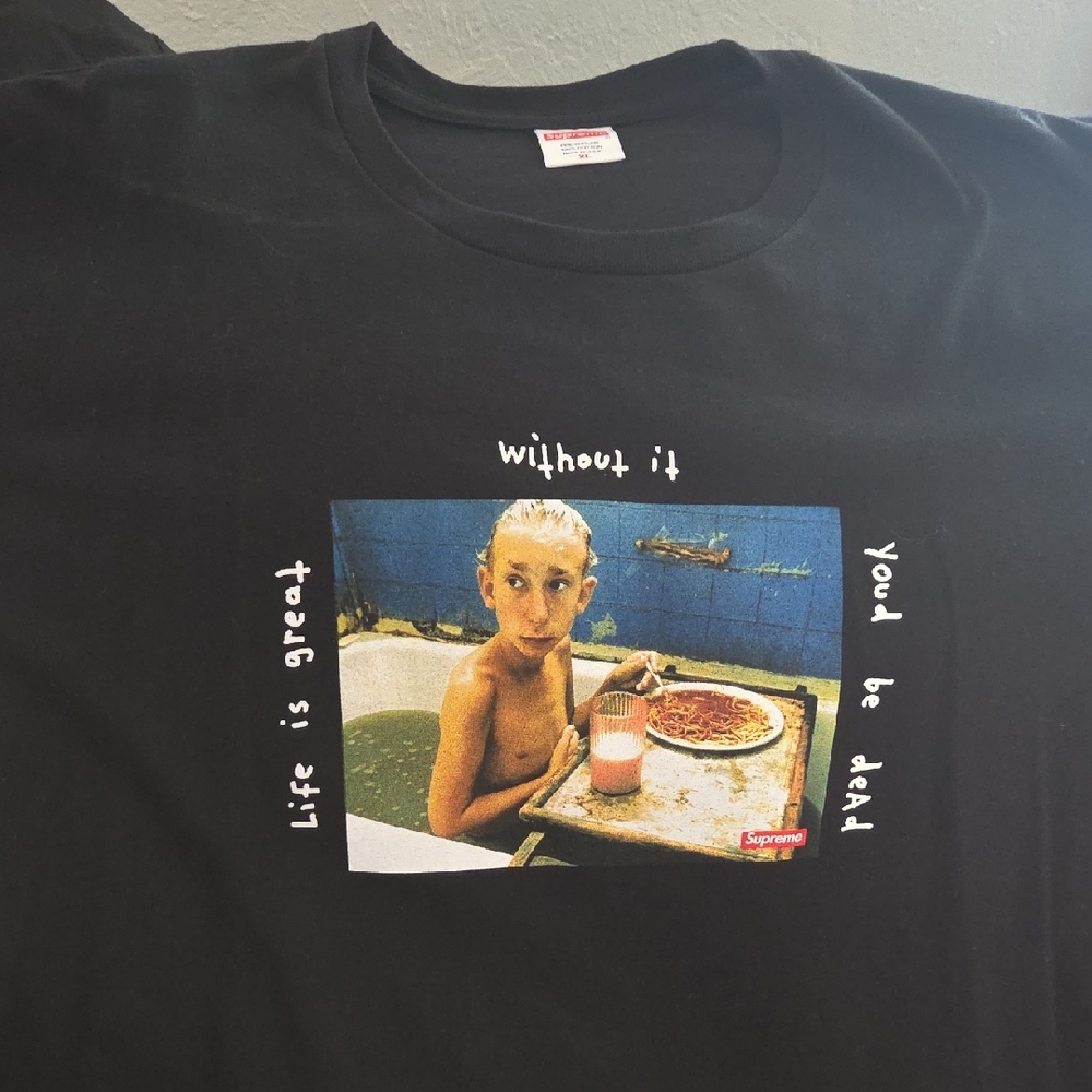 Supreme Black Short Sleeve Tee